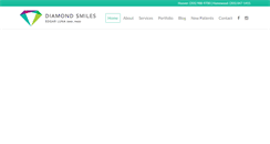 Desktop Screenshot of diamondsmiles.com